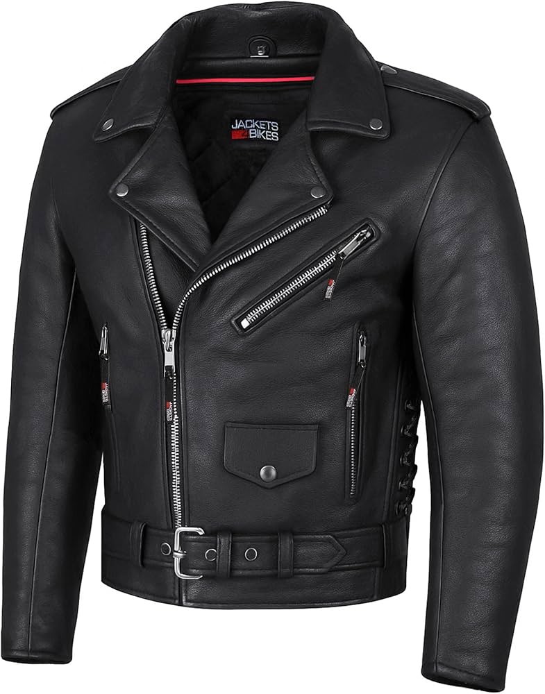 ジャケット・アウター [step1]MAISOSPECIAL BuffaloLeather Amazon.com: COMMUTER Men's Motorcycle Jacket, Premium Buffalo